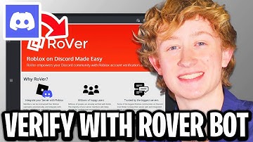 How To Verify With Rover Discord Bot - Step By Step