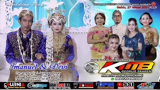 Live Ulang Cs. KMB GEDRUG SRAGEN || KURNIA SOUND -  The Wedding ' Imanuel & Devi ' 27/03/ 2020