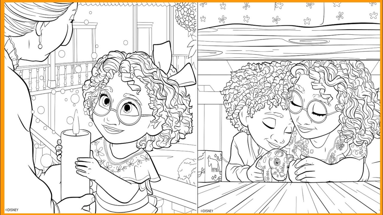 Encanto Disney Coloring Book Compilation