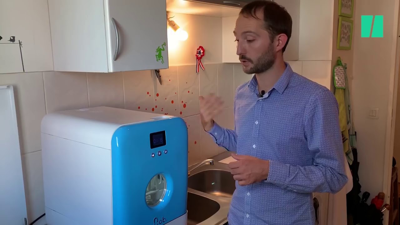 VIDÉO - Bob, un lave-vaisselle compact et écolo pour les petits appartements