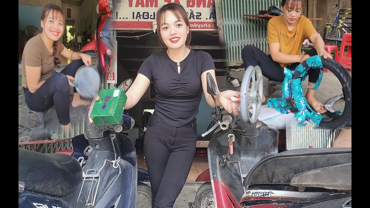LATEST FAST FORWARD CONTENT: The hard-working girl does countless jobs every day| Motorcycle.