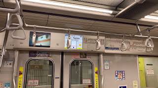 東京メトロ10000系10132F編成 各停 走行音(月島〜豊洲)