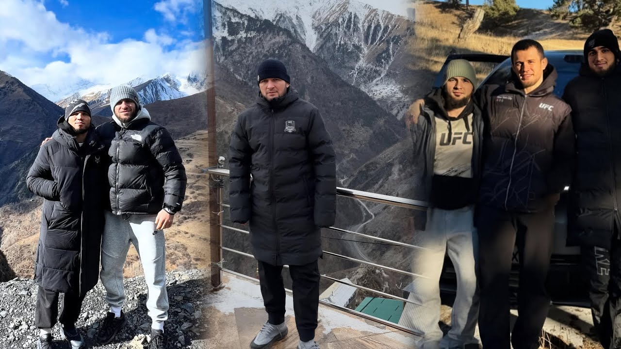 Dagestan,Home of Champions | Khabib & Team Enjoying Sildi Mountains ...