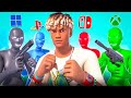J'ai 1VS1 toutes les plateformes sur Fortnite et ça a été un vrai chaos épique!