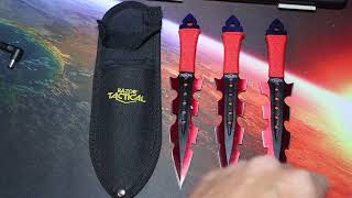 Celebrity Razor Tactical throwing knife review Profile