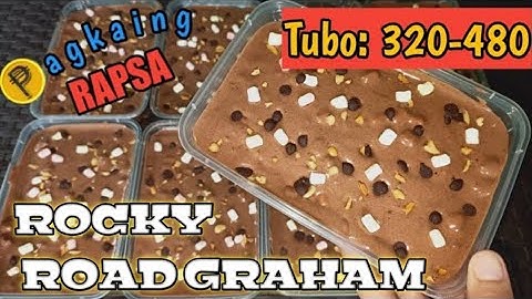 Rocky Road Graham Float | Negosyo Recipe