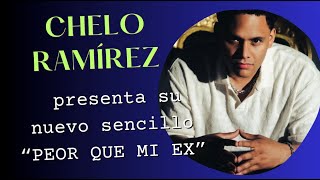 CHELO RAMÍREZ presenta "PEOR QUE MI EX",  entrevista