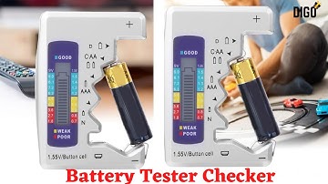 Digital Battery Tester  Checker For | D C AA AAA DN 9V 1.5V