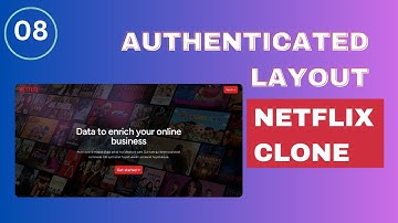 08 Modify the Authenticated Layout - Netflix Clone with Laravel and React