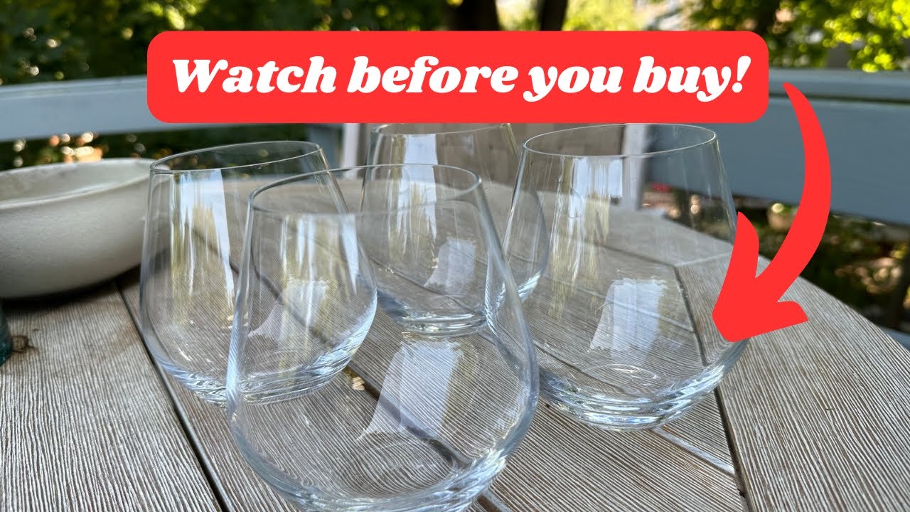 Review: Godinger Stemless Wine Glasses