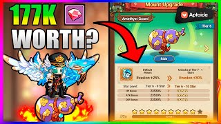 ▶️🔥IS IT WORTH IT? 177K GEMS SPENT!  Mount Rush Event - Legend of Mushroom