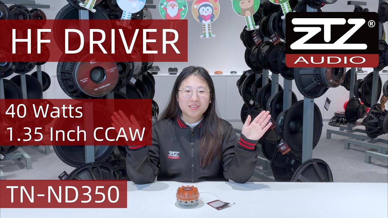 All-round Tweeter Enhancement: TN-ND350 HF Driver Performance🎵🎶