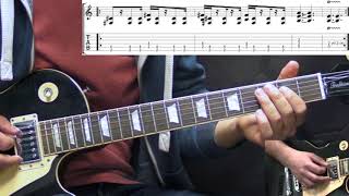 UFO - This Kid's - (Rhythm Guitar) Rock Lesson (w/Tabs)