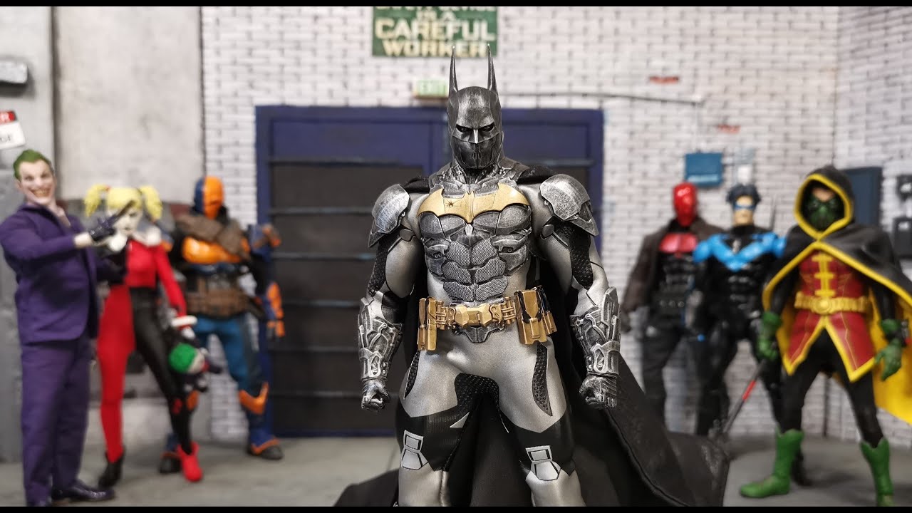 Batman Arkham Knight Extreme Toys SHADOW OF THE NIGHT 1/12 action figure Unboxing & REVIEW 