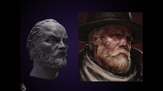 Artstation Wild West Challenge pt1