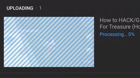 How to *FIX* The Processing 0% and 95% Frozen Uploading Glitch (2020/2021)