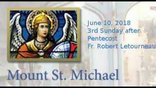 Third Sunday After Pentecost by Fr. Robert Letourneau