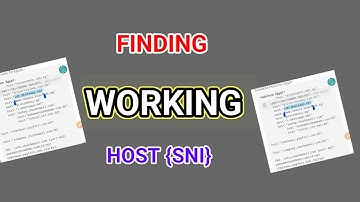How to find a working bug host  SNI  new method | All countries