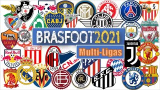 Brasfoot Multi-Ligas Pc - E Se Todos Os Times Principais Atuassem No Brasil