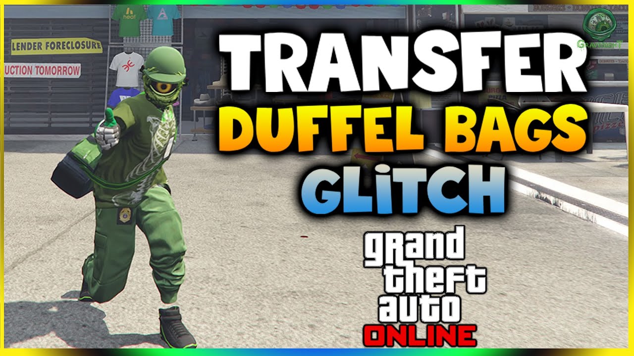 SOLO Duffel Bag Transfer Glitch GTA Online 1.61 YouTube