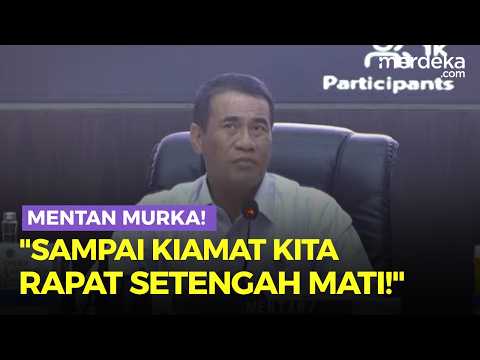 Mentan Amran Murka Mafia Pangan: Sampai Kiamat Kita Rapat Setengah Mati!
