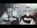 Fik shun vs jrock  call out battle  5 round by krys villaster