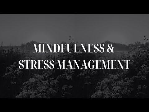 July 3, 2024 on MINDFULNESS & STRESS MANAGEMENT