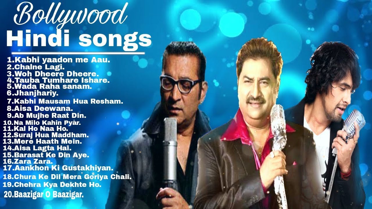 Best Of Abhijeet BhattacharyaKumar Sanu  Sonu Nigam SongsEvergreen Hindi Hits Songs