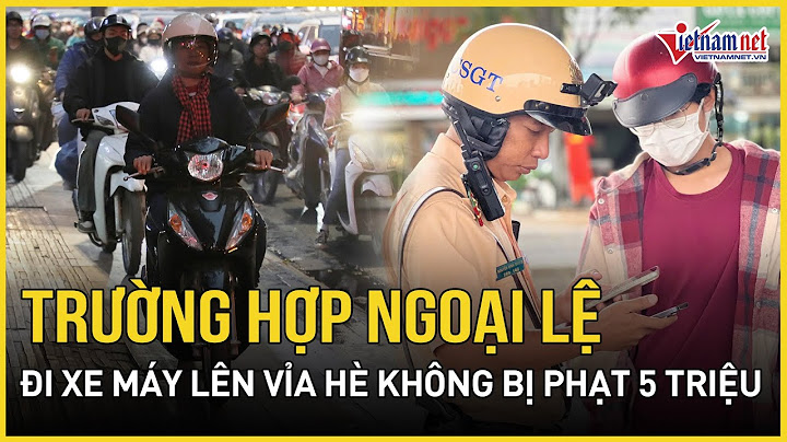 Theo nghị định 168, khi nào được đi xe máy lên vỉa hè mà không bị phạt 5 triệu đồng?