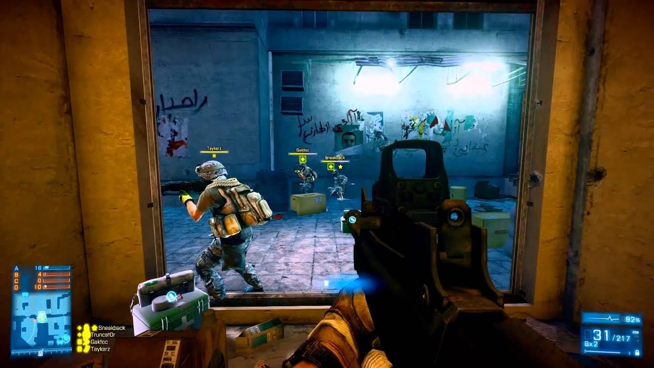 BF3 - Squad Training #1 - Communication, movement and positions