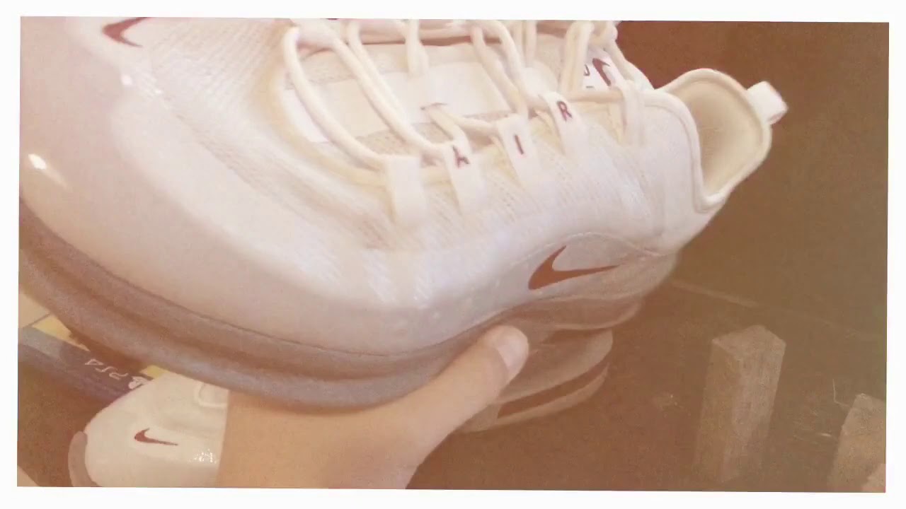Cleaning White/Grey air maxâs - YouTube