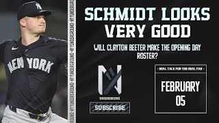 Schmidt Looking Good, Will Clayton Beeter Make The Opening Day Roster?