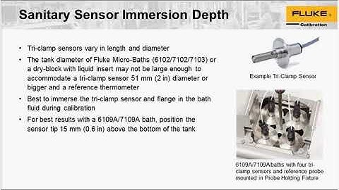 How to Calibrate Sanitary Temperature Sensors and Transmitters