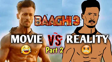 BAAGHI 3 || movie VS reality || PART -2 || TIGER SHROFF || NikoLandNB