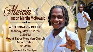 A Service of Thanksgiving for the Life of Marvin McDowald