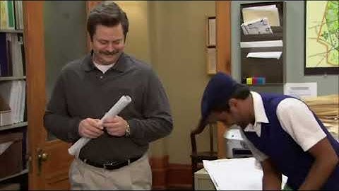 inappropriate parks and recreation bloopers that would never make it to air | Comedy Bites
