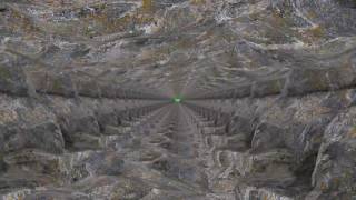 Free Rock Tunnel - Green Screen