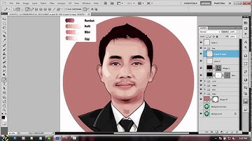 Tutorial Vector x Vexel (Mas Rahman In Vector) With Photoshop Last Part