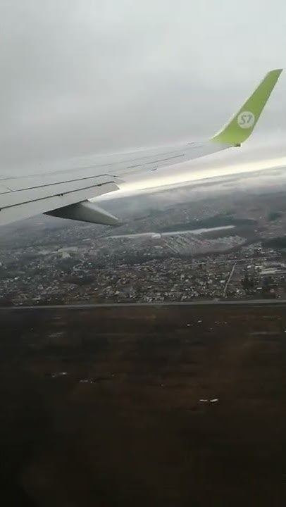 Взлетаем из Большого Савино(Пермь). Через 2 ч будем в Домодедово. - YouTube