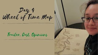 sassy mana makes : wheel of time world map 4 | opinions on Amazon prime cast and trailer