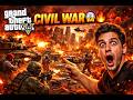 I STARTED A CIVIL WAR in GTA 5 🔴 LIVE | TOTAL CHAOS 😱 #shorts #gtalive