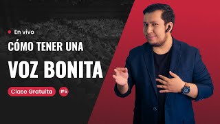 EN VIVO: CLASE GRATUITA DE ORATORIA Y LOCUCIÓN: 'Cómo tener una VOZ BONITA'