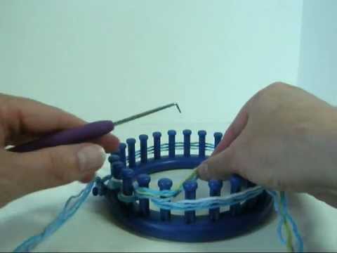 Loom Knit Bath Scrubby Part 2