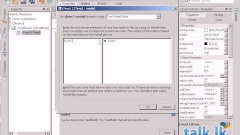 a simple demo for JTree