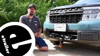 Install Guide etrailer Invisible Base Plate Kit - 2023 Ford Maverick