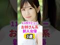 11月にデビューする新人女優3選#shorts