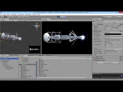 LaserSatellite with Unity3D
