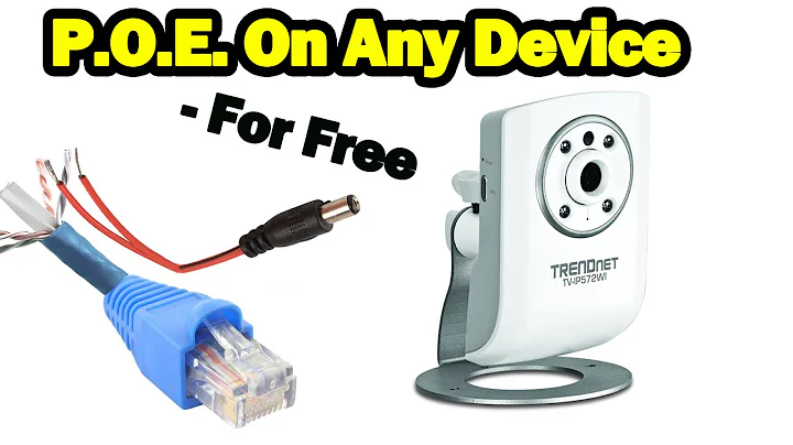 DIY Power Over Ethernet on NON POE Devices - For Free