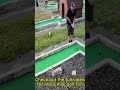 Jump The Moat! ...or Not.. #golf #minigolf #fail #funny
