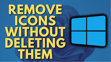 How to Remove Icons on Desktop Without Deleting Them Windows 11